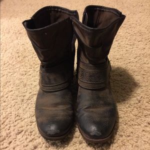 Maurices Brown Booties